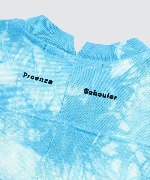 PROENZA SCHOULER（プロエンザ スクーラー）の「Tie Dye Sweatshirt（スウェット・レディース・グリーン系その他/ブルー系その他・S/XS）」の5枚目の写真