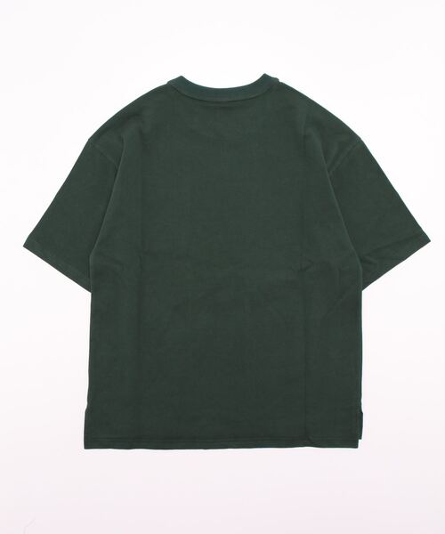 INASTUDIOS ZOO(イーナストゥディオスズー)の「「INASTUDIOS SELECT」天竺袖リブ Tシャツ(Tシャツ/カットソー・レディース・テラコッタ/サンドベージュ/サックスブルー/チャコール/ブラック/ベージュ/ホワイト/グリーン・LARGE/MEDIUM/X-LARGE)」の9枚目の写真