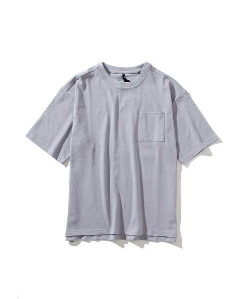 INASTUDIOS ZOO(イーナストゥディオスズー)の「「INASTUDIOS SELECT」天竺袖リブ Tシャツ(Tシャツ/カットソー・レディース・テラコッタ/サンドベージュ/サックスブルー/チャコール/ブラック/ベージュ/ホワイト/グリーン・LARGE/MEDIUM/X-LARGE)」の8枚目の写真