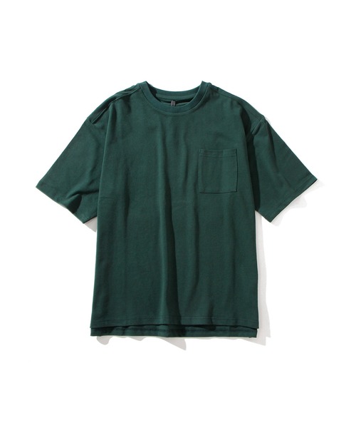 INASTUDIOS ZOO(イーナストゥディオスズー)の「「INASTUDIOS SELECT」天竺袖リブ Tシャツ(Tシャツ/カットソー・レディース・テラコッタ/サンドベージュ/サックスブルー/チャコール/ブラック/ベージュ/ホワイト/グリーン・LARGE/MEDIUM/X-LARGE)」の7枚目の写真
