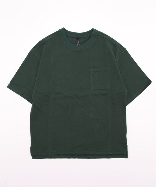 INASTUDIOS ZOO(イーナストゥディオスズー)の「「INASTUDIOS SELECT」天竺袖リブ Tシャツ(Tシャツ/カットソー・レディース・テラコッタ/サンドベージュ/サックスブルー/チャコール/ブラック/ベージュ/ホワイト/グリーン・LARGE/MEDIUM/X-LARGE)」の10枚目の写真