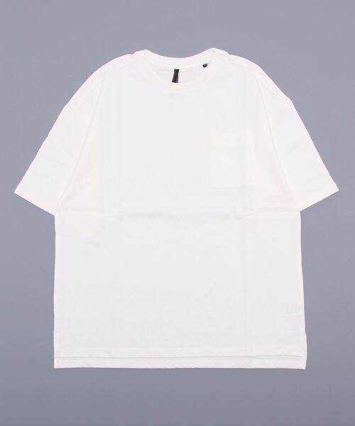 INASTUDIOS ZOO(イーナストゥディオスズー)の「「INASTUDIOS SELECT」天竺袖リブ Tシャツ(Tシャツ/カットソー・レディース・テラコッタ/サンドベージュ/サックスブルー/チャコール/ブラック/ベージュ/ホワイト/グリーン・LARGE/MEDIUM/X-LARGE)」の12枚目の写真