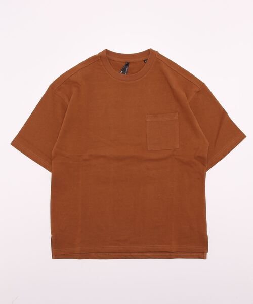INASTUDIOS ZOO(イーナストゥディオスズー)の「「INASTUDIOS SELECT」天竺袖リブ Tシャツ(Tシャツ/カットソー・レディース・テラコッタ/サンドベージュ/サックスブルー/チャコール/ブラック/ベージュ/ホワイト/グリーン・LARGE/MEDIUM/X-LARGE)」の15枚目の写真