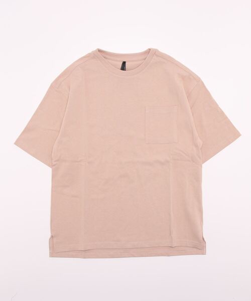 INASTUDIOS ZOO(イーナストゥディオスズー)の「「INASTUDIOS SELECT」天竺袖リブ Tシャツ(Tシャツ/カットソー・レディース・テラコッタ/サンドベージュ/サックスブルー/チャコール/ブラック/ベージュ/ホワイト/グリーン・LARGE/MEDIUM/X-LARGE)」の17枚目の写真