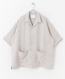 URBAN RESEARCH | URBAN RESEARCH iD　リネン/レーヨンオープンカラーシャツ(シャツ/ブラウス)