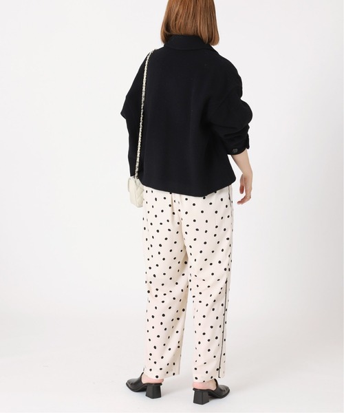 B.C STOCK（ベーセーストック）の「IMPERIALモッサショートCPO*（その他アウター・レディース・ベージュ/ネイビー/イエロー・FREE）」の12枚目の写真