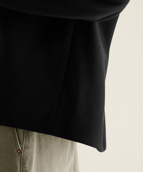 SALON adam et rope'（サロン アダム エ ロペ）の「WOOLLETジップショートコート（その他アウター・レディース・ブラック/ベージュ/カーキ・FREE）」の17枚目の写真