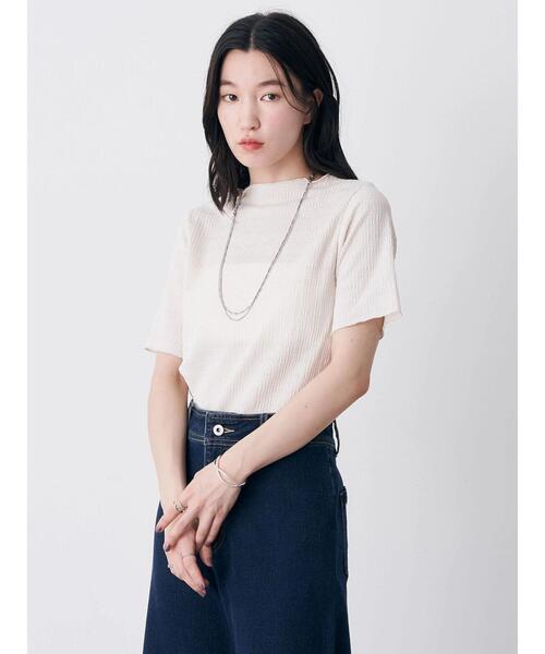 シャーリングジャガードメロープルオーバー