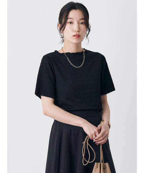 シャーリングジャガードメロープルオーバー