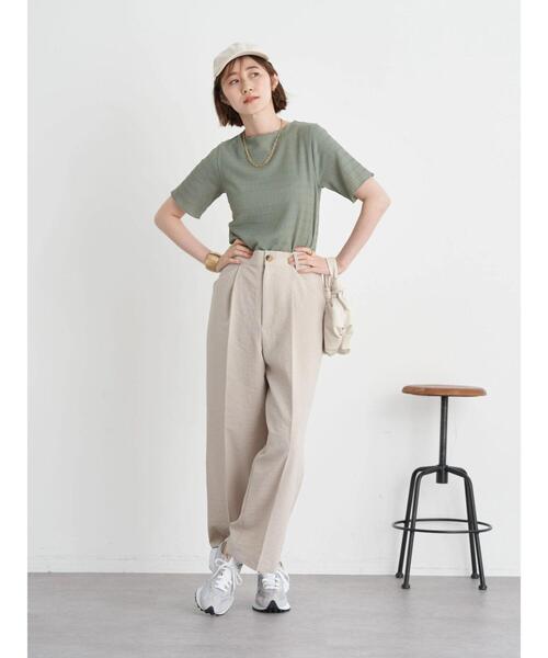 シャーリングジャガードメロープルオーバー