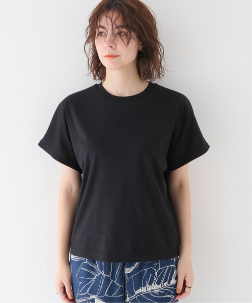 JOURNAL STANDARD relume（ジャーナルスタンダード　レリューム）の「《追加》汗染み防止ドルマンTEE（Tシャツ/カットソー・レディース・ホワイト/チャコールグレー/ブラック/ブラウン/オレンジ・FREE）」の18枚目の写真