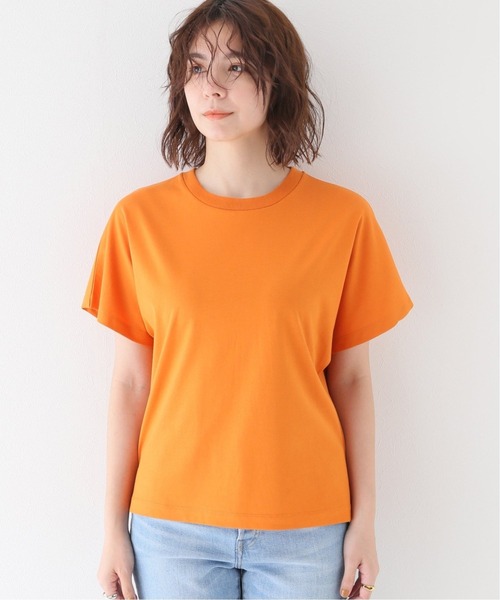 JOURNAL STANDARD relume（ジャーナルスタンダード　レリューム）の「《追加》汗染み防止ドルマンTEE（Tシャツ/カットソー・レディース・ホワイト/チャコールグレー/ブラック/ブラウン/オレンジ・FREE）」の8枚目の写真