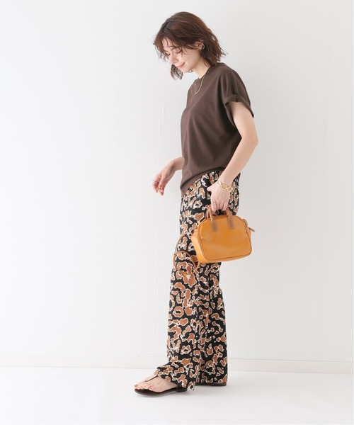 JOURNAL STANDARD relume（ジャーナルスタンダード　レリューム）の「《追加》汗染み防止ドルマンTEE（Tシャツ/カットソー・レディース・ホワイト/チャコールグレー/ブラック/ブラウン/オレンジ・FREE）」の11枚目の写真