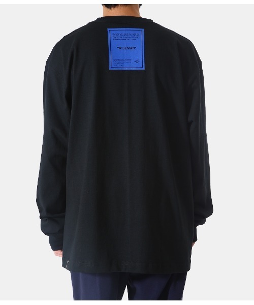 WP（ダブリューピー）の「WP / ダブリューピー：WP×CAMBER WISEMAN C2 L/Tee：WP08-T154[WAX]（Tシャツ/カットソー・メンズ・ブラック×ブルー/ホワイト×ブラック/ブラック×ホワイト・L/XL）」の13枚目の写真