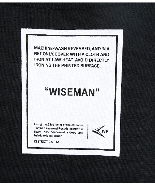 WP（ダブリューピー）の「WP / ダブリューピー：WP×CAMBER WISEMAN C2 L/Tee：WP08-T154[WAX]（Tシャツ/カットソー・メンズ・ブラック×ブルー/ホワイト×ブラック/ブラック×ホワイト・L/XL）」の18枚目の写真