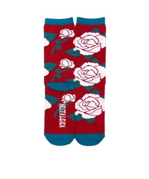 NOSTALGICA(ノスタルジカ)の「【 NOSTALGICA 】 ノスタルジカ オリジナル ジャガードハイソックス B(ソックス/靴下・レディース・その他1/その他2/その他3/その他4/その他5/その他6/その他7・23-25cm)」の5枚目の写真