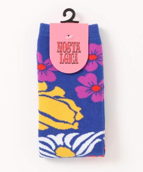 NOSTALGICA(ノスタルジカ)の「【 NOSTALGICA 】 ノスタルジカ オリジナル ジャガードハイソックス B(ソックス/靴下・レディース・その他1/その他2/その他3/その他4/その他5/その他6/その他7・23-25cm)」の6枚目の写真