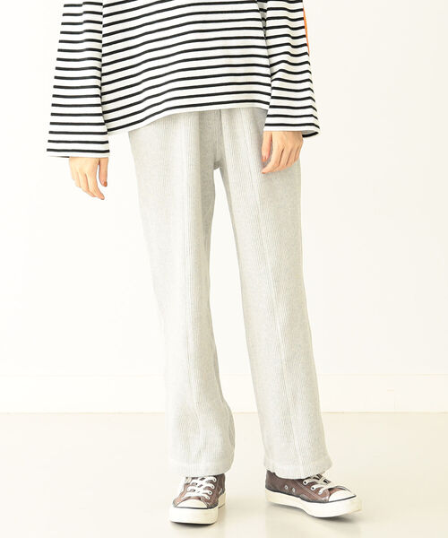 BEAMS BOY（ビームスボーイ）の「BEAMS BOY / ヘビー サーマル イージー パンツ（スウェットパンツ・レディース・オートミール/ブラック・FREE）」の9枚目の写真