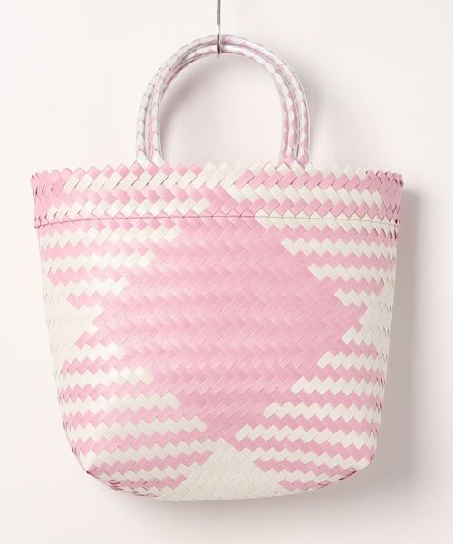 Kastane（カスタネ）の「【MEKEARISA】MEKEARIBAGMIX M22（かごバッグ・レディース・ブルー系その他4/ピンク/レッド・MEDIUM）」の4枚目の写真