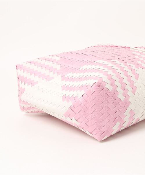 Kastane（カスタネ）の「【MEKEARISA】MEKEARIBAGMIX M22（かごバッグ・レディース・ブルー系その他4/ピンク/レッド・MEDIUM）」の5枚目の写真