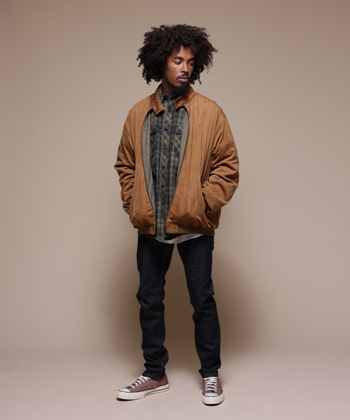 LFYT ラファイエット [Lafayette] - フォー フェイク スエード ハリントン ジャケット [FAUX SUEDE HARRINGTON JACKET]