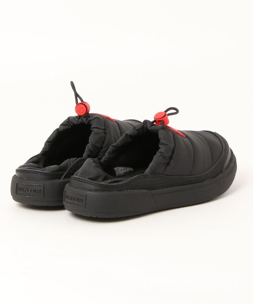 HUNTER（ハンター）の「WOMENS IN/OUT SLIPPER（スリッポン・レディース・オフホワイト/ブラック・UK3/UK4/UK5/UK6）」の3枚目の写真