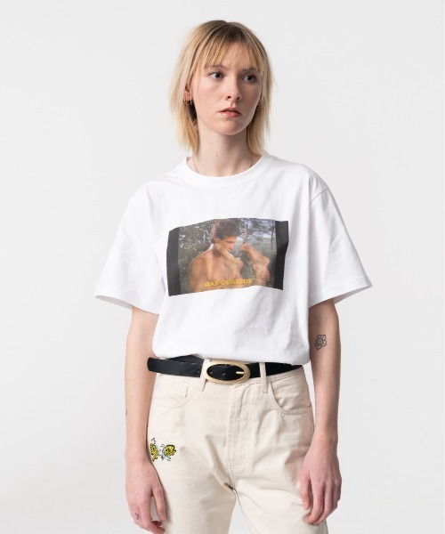 Carne Bollente（カルネボレンテ）の「STAY CURIOUS（Tシャツ/カットソー・メンズ・ホワイト・M/S/L）」の11枚目の写真