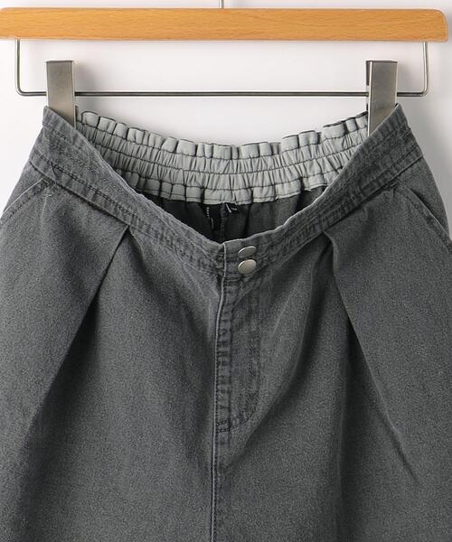 green label relaxing(グリーンレーベルリラクシング)の「【WEB限定サイズあり】TJ ハイウエスト ブラックデニム キュロットパンツ 140cm-160cm(その他パンツ・キッズ・ダークグレー・140cm/150cm/160cm)」の10枚目の写真