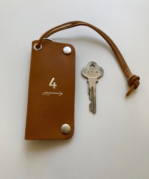 TIDEWAY（タイドウェイ）の「OIL NO.. KEY CASE（キーケース/キーアクセサリー・レディース・マスタード/キャメル/オフホワイト/ブラック/ネイビー/グリーン/レッド/ブルーグレー/ピンクベージュ/ブラウン・FREE）」の15枚目の写真