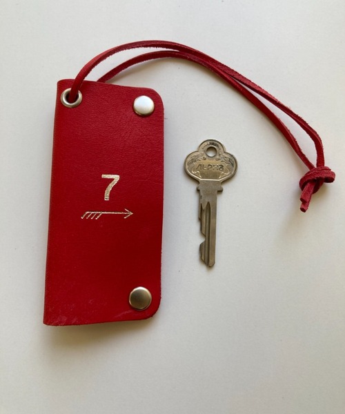 TIDEWAY（タイドウェイ）の「OIL NO.. KEY CASE（キーケース/キーアクセサリー・レディース・マスタード/キャメル/オフホワイト/ブラック/ネイビー/グリーン/レッド/ブルーグレー/ピンクベージュ/ブラウン・FREE）」の12枚目の写真