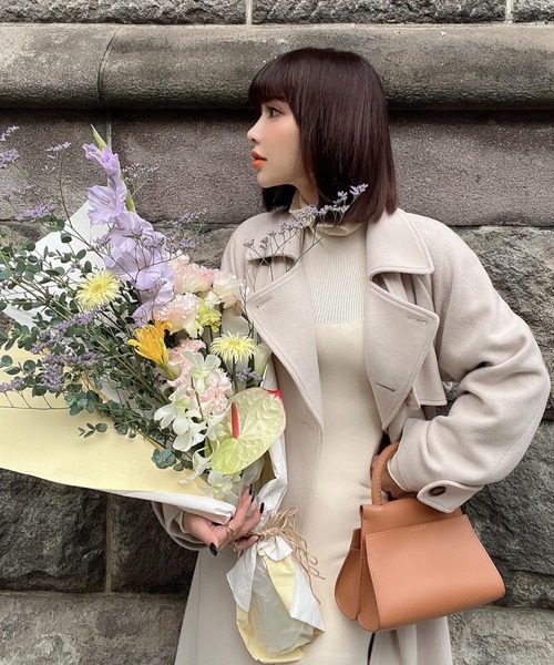 セール】ベルテッドウールトレンチコート（トレンチコート）｜EIMY