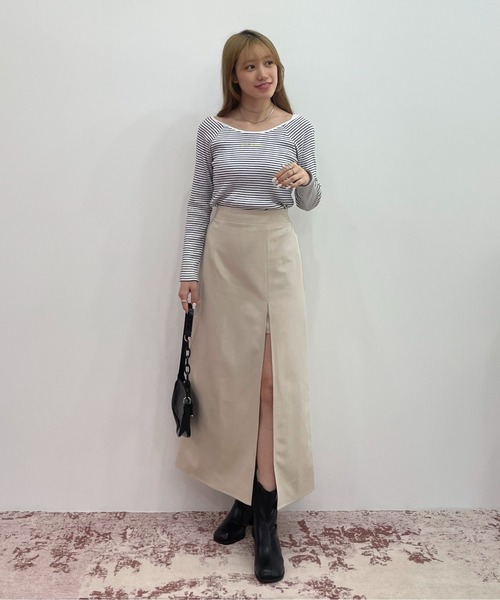 EPIMI E'PIMMY（エピミエピミー）の「オブリークトゥショートブーツ（ブーツ・レディース・ブラック/ブラウン・MEDIUM/LARGE）」の10枚目の写真