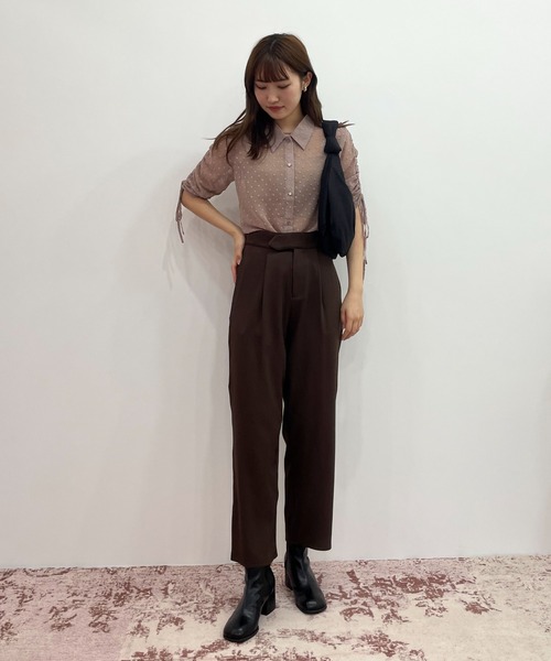 EPIMI E'PIMMY（エピミエピミー）の「オブリークトゥショートブーツ（ブーツ・レディース・ブラック/ブラウン・MEDIUM/LARGE）」の4枚目の写真