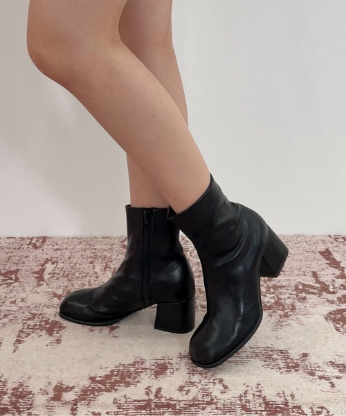 EPIMI E'PIMMY（エピミエピミー）の「オブリークトゥショートブーツ（ブーツ・レディース・ブラック/ブラウン・MEDIUM/LARGE）」の15枚目の写真