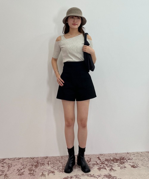 EPIMI E'PIMMY（エピミエピミー）の「オブリークトゥショートブーツ（ブーツ・レディース・ブラック/ブラウン・MEDIUM/LARGE）」の22枚目の写真