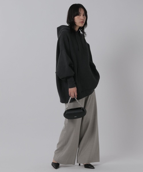 Chaos（カオス）の「Chaos(カオス)/ラビウールワイドパンツ（その他パンツ・レディース・ネイビー/オフホワイト/グレー系・38/36）」の17枚目の写真