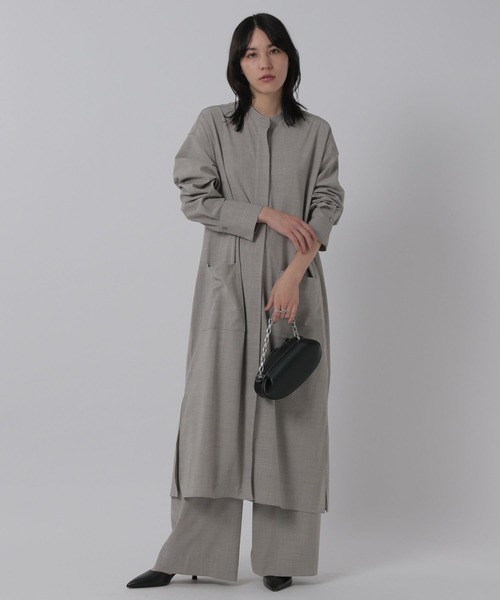 Chaos（カオス）の「Chaos(カオス)/ラビウールワイドパンツ（その他パンツ・レディース・ネイビー/オフホワイト/グレー系・38/36）」の22枚目の写真