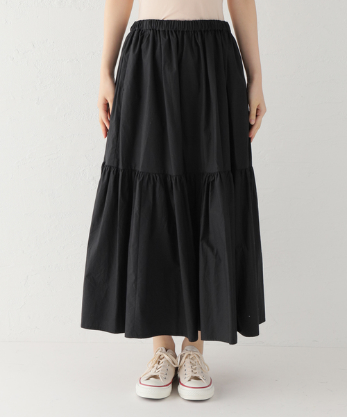 JOURNAL STANDARD LUXE(ジャーナルスタンダード ラックス)の「タイプライター キリカエギャザースカート(スカート・レディース・ブラック/ホワイト・FREE)」の17枚目の写真