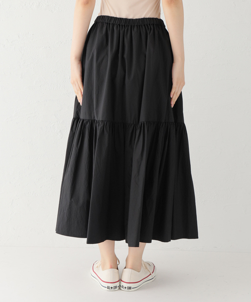 JOURNAL STANDARD LUXE(ジャーナルスタンダード ラックス)の「タイプライター キリカエギャザースカート(スカート・レディース・ブラック/ホワイト・FREE)」の19枚目の写真