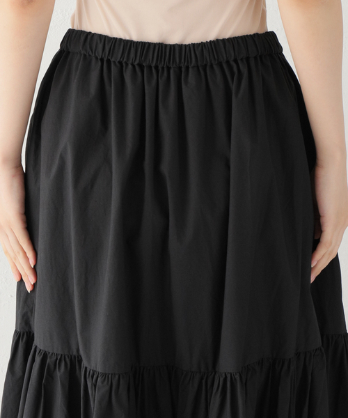 JOURNAL STANDARD LUXE(ジャーナルスタンダード ラックス)の「タイプライター キリカエギャザースカート(スカート・レディース・ブラック/ホワイト・FREE)」の21枚目の写真