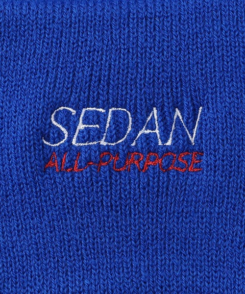 SEDAN ALL-PURPOSE（セダンオールパーパス）の「SEDAN ALL-PURPOSE | ロゴビーニー MEN（ニットキャップ/ビーニー・メンズ・ブラック/ロイヤルブルー/ダークグレー・FREE）」の8枚目の写真
