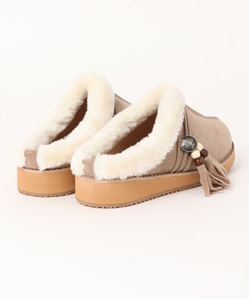 チャイハネ（チャイハネ）の「【チャイハネ】ローディサボシューズ（その他シューズ・レディース・ブラック/ベージュ/マスタード・L/M）」の5枚目の写真