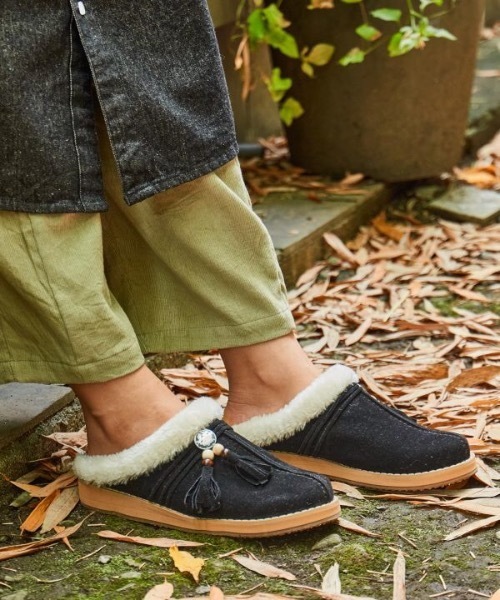 チャイハネ（チャイハネ）の「【チャイハネ】ローディサボシューズ（その他シューズ・レディース・ブラック/ベージュ/マスタード・L/M）」の10枚目の写真