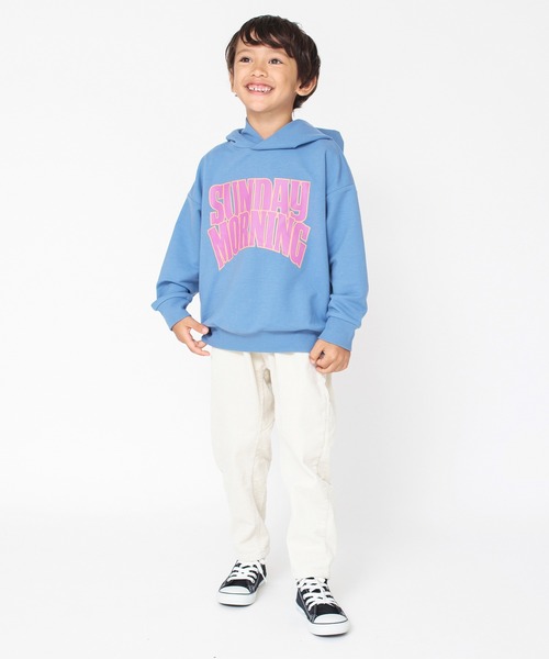 BRANSHES（ブランシェス）の「【ｂコレ】グラフィックフーデットパーカー（パーカー・キッズ・グリーン/ブラック/イエロー/ネイビー/カーキオリーブ/ベージュ/エンジ/アイボリー/ブルーグレー/グレー・140/150/160/90/130/110/120/100）」の19枚目の写真