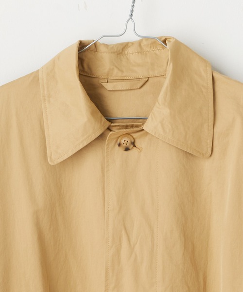 WHIMSIC(ウィムジック)の「【UNISEX】ステンカラーコート(ステンカラーコート・メンズ・ブラック/ベージュ/グレー・FREE)」の7枚目の写真