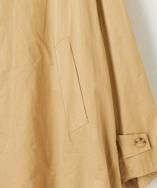 WHIMSIC(ウィムジック)の「【UNISEX】ステンカラーコート(ステンカラーコート・メンズ・ブラック/ベージュ/グレー・FREE)」の10枚目の写真