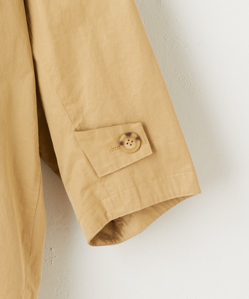 WHIMSIC(ウィムジック)の「【UNISEX】ステンカラーコート(ステンカラーコート・メンズ・ブラック/ベージュ/グレー・FREE)」の11枚目の写真