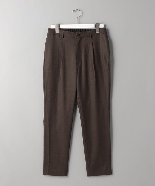 BEAUTY&YOUTH UNITED ARROWS(ビューティーアンドユースユナイテッドアローズ)の「フラノ イージー テーパード パンツ(スラックス・メンズ・ダークグレー/ダークブラウン/ブラック・XL/S/L/M)」の3枚目の写真