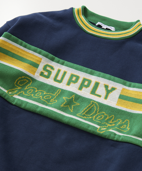 GOOD DAYS SUPPLY(グッドデイズサプライ)の「【GOOD DAYS SUPPLY / グッドデイズサプライ】ジャガード スウェット(スウェット・メンズ・チャコールグレー/ネイビー/ボルドー・MEDIUM/LARGE)」の7枚目の写真