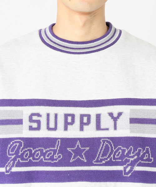 GOOD DAYS SUPPLY(グッドデイズサプライ)の「【GOOD DAYS SUPPLY / グッドデイズサプライ】ジャガード スウェット(スウェット・メンズ・チャコールグレー/ネイビー/ボルドー・MEDIUM/LARGE)」の18枚目の写真